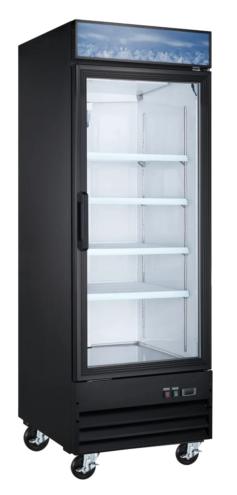 23 cu. ft. Merchandising Swing Glass Door Refrigerator