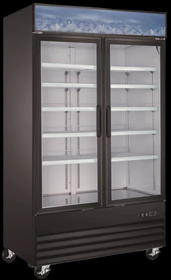 29 cu. ft. Merchandising Swing Glass Door Freezer