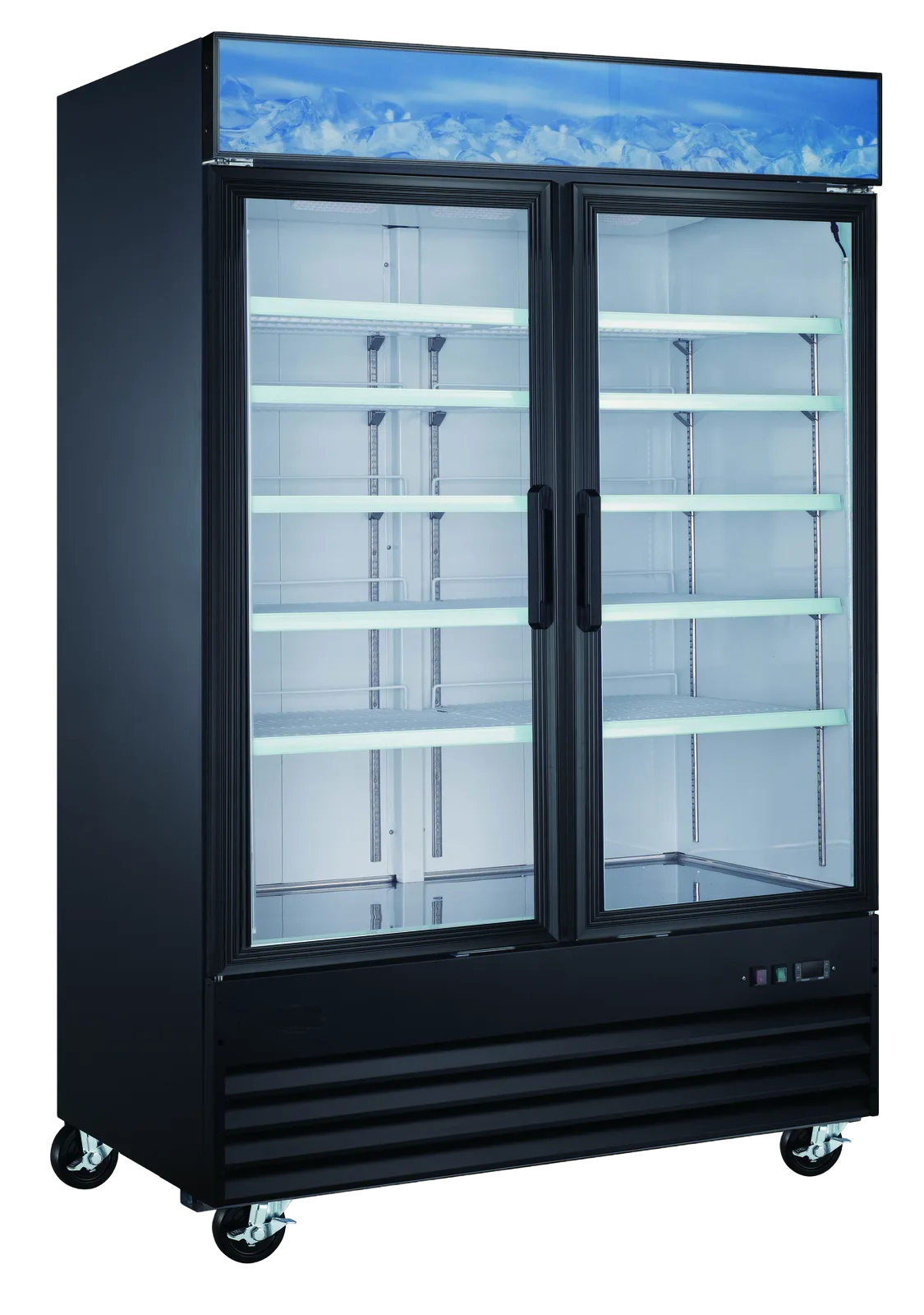 29 cu. ft. Merchandising Hinged Glass Door Refrigerator — model DR29MGHR