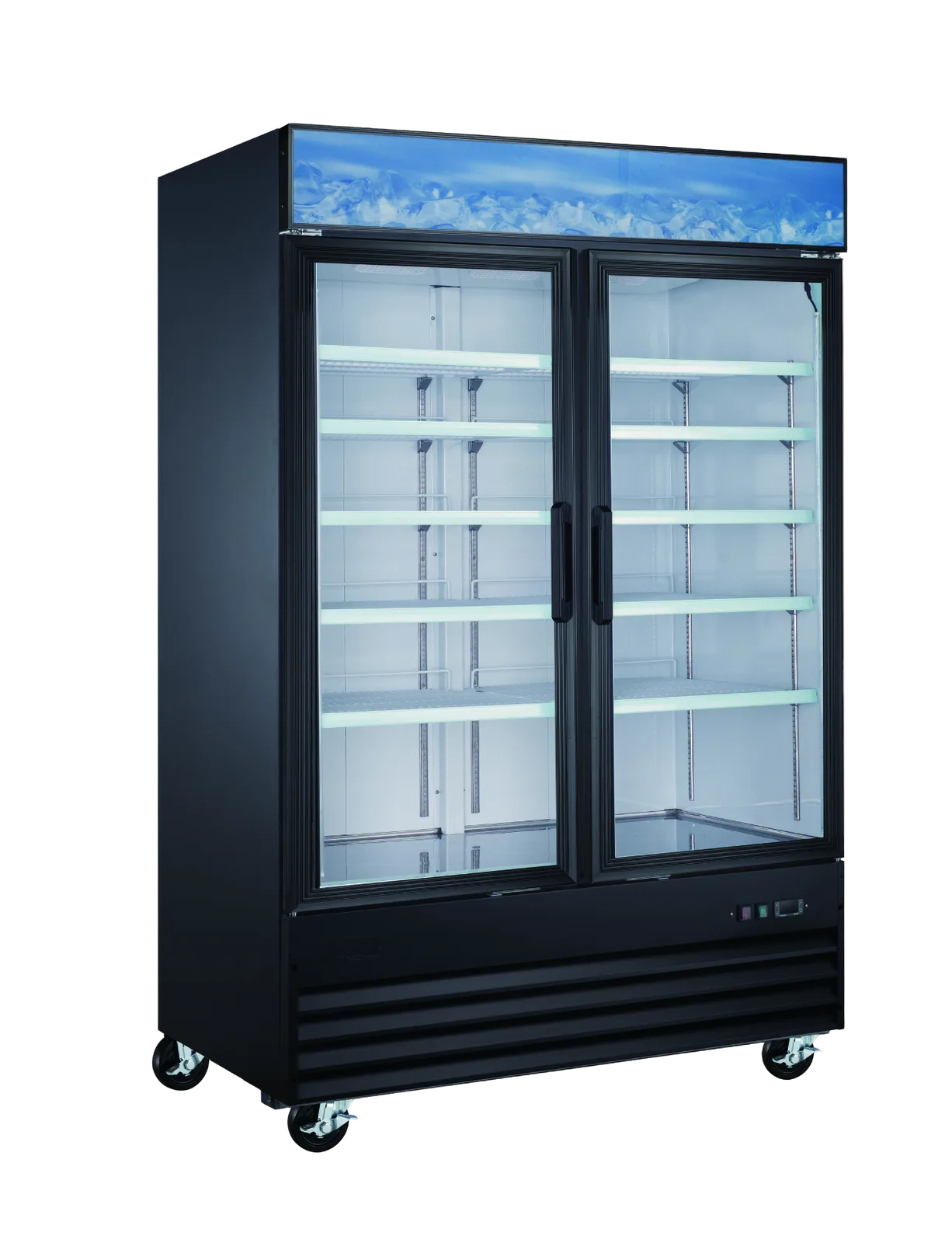 45 cu. ft. Merchandising Hinged Glass Door Refrigerator — model DR45MGHR