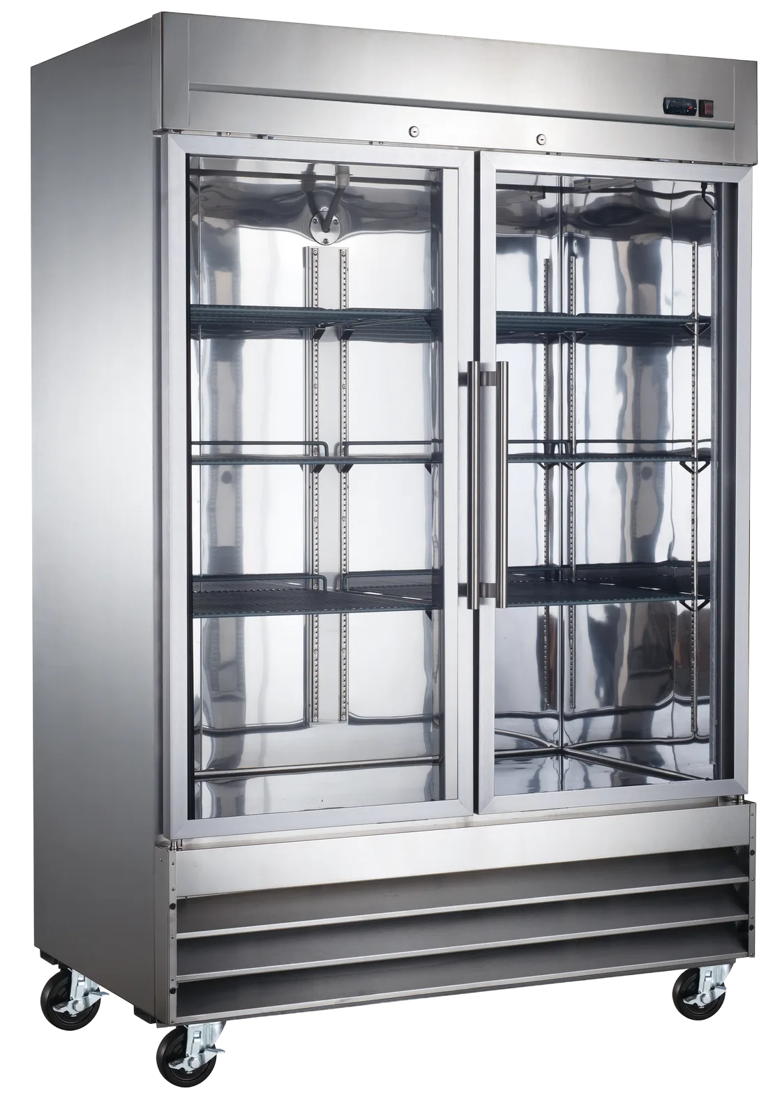 2 Glass Door Reach In Freezer, 47 cu. ft. — model DR47FG