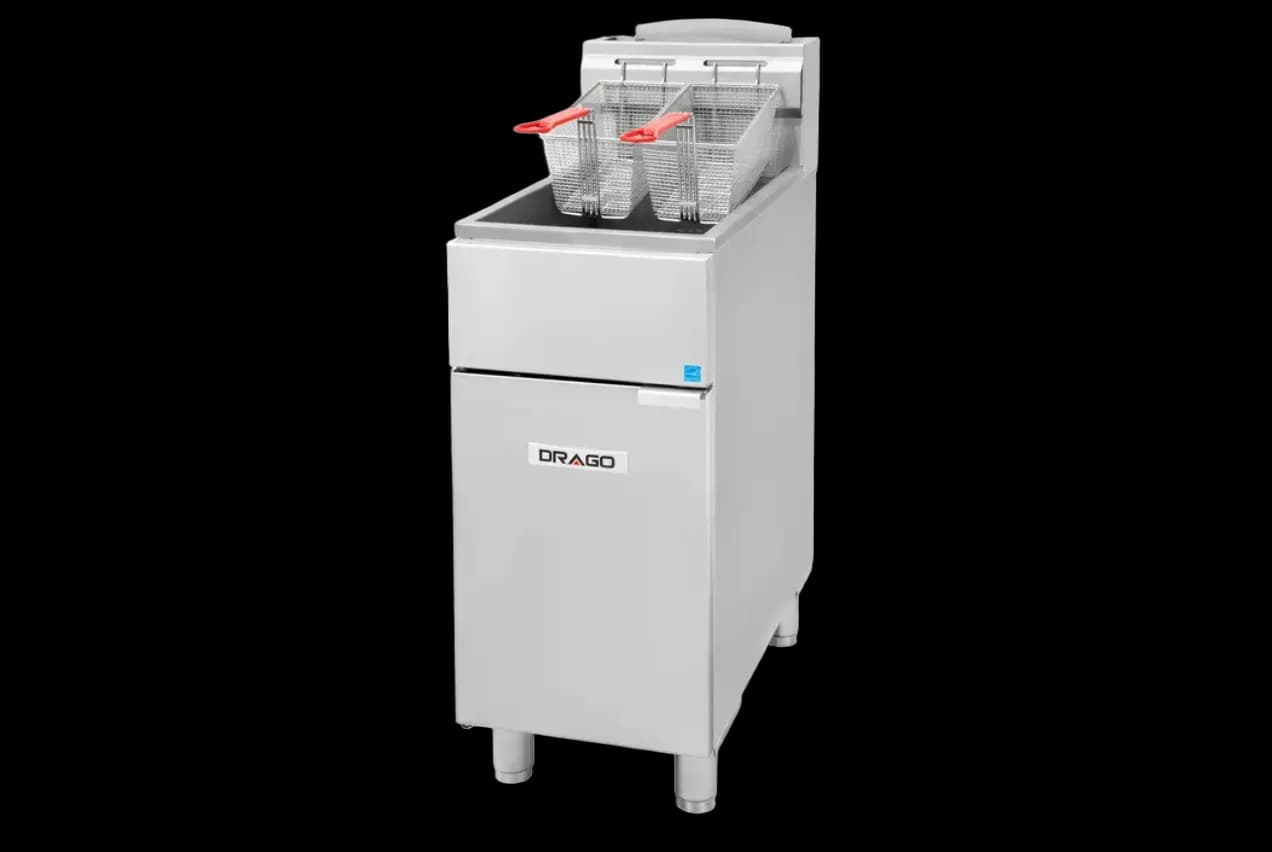 40 lb. Fryer – Natural Gas (ES) — model DRF40-NG-ES