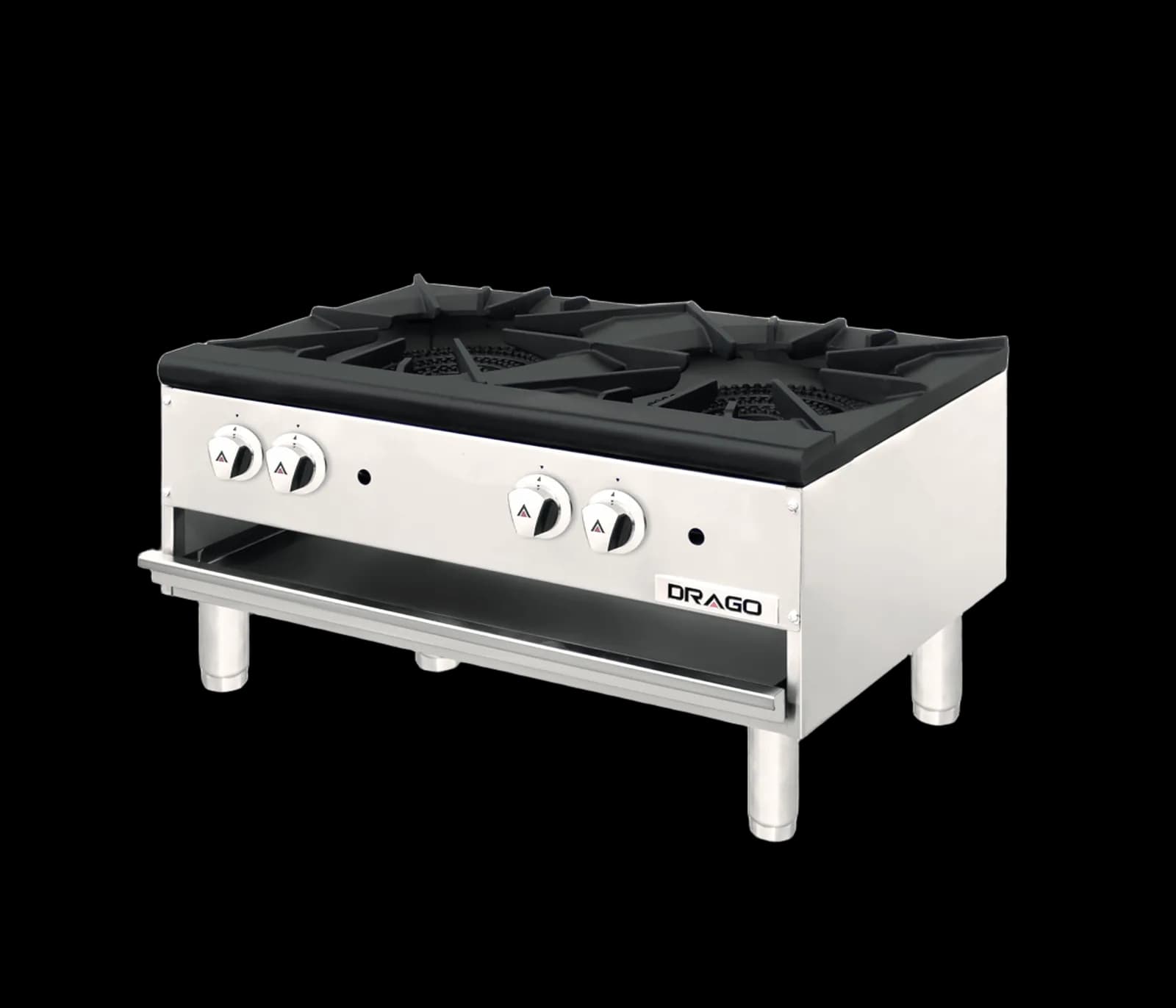 Stock Pot Range – 2 Sections Horizontal